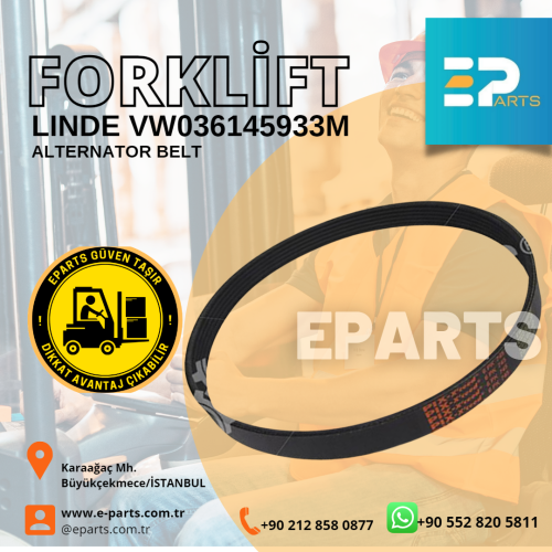 Linde VW036145933M Şarj Dinamo Kayış