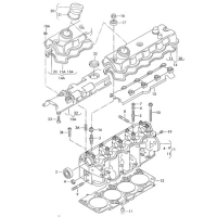Linde VW038198012A (VW038198013) Üst Takım Conta 