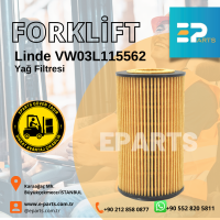 Linde VW03L115562 Yağ Filtresi