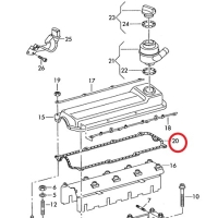 Linde VW051103483A Külbütör Kapak Contası