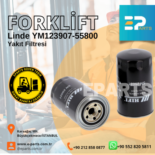Linde YM123907-55800 Yakıt Filtresi