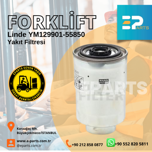 Linde YM129901-55850 Yakıt Filtresi