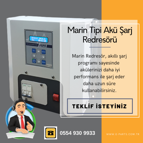 Marin Tipi Akü Şarj Redresörü