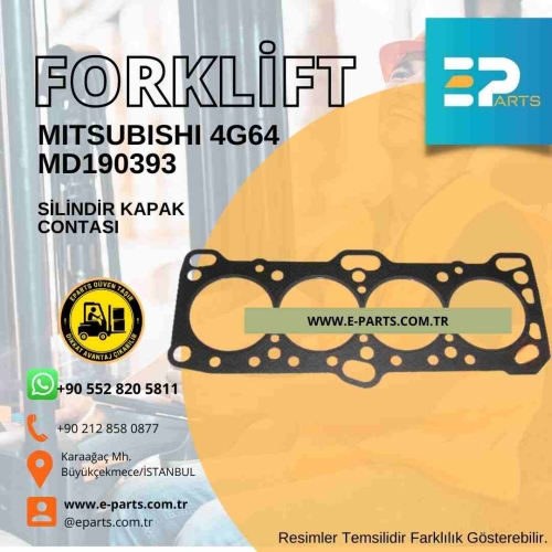 Mitsubishi 4G64 md190393  Silindir Kapak  Contası  