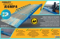 Mobil Forklift Rampası 8 TON