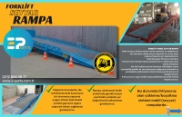 Mobil Forklift Rampası 8 TON