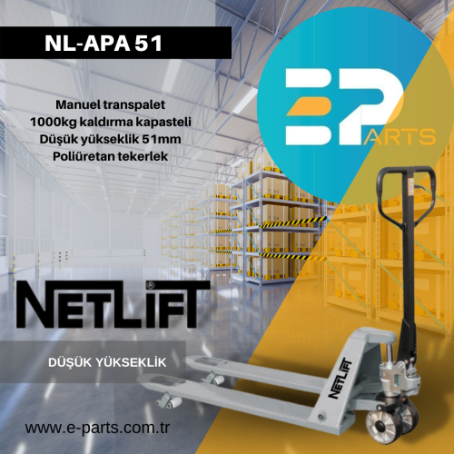 NETLİFT Manuel Transpalet NL APA 51 (510 mm)