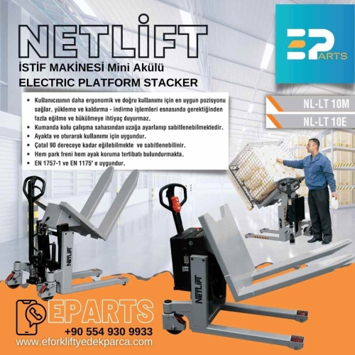 NETLİFT NL-LT 10E 3D AÇILI PALET KALDIRICI / PALLET TILTER