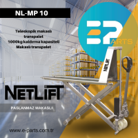 NETLİFT Paslanmaz Makaslı Transpalet NL-MP 10