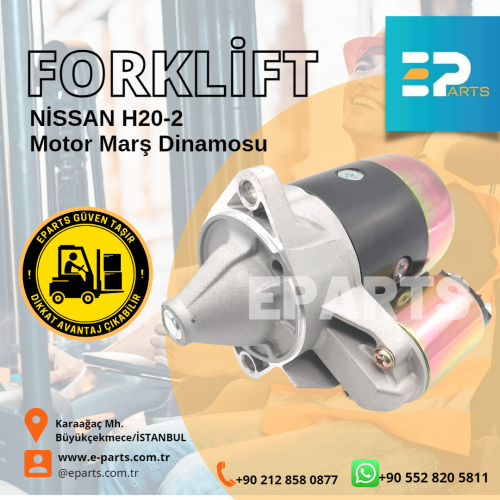 Nissan H20-2 Motor Marş Dinamosu 