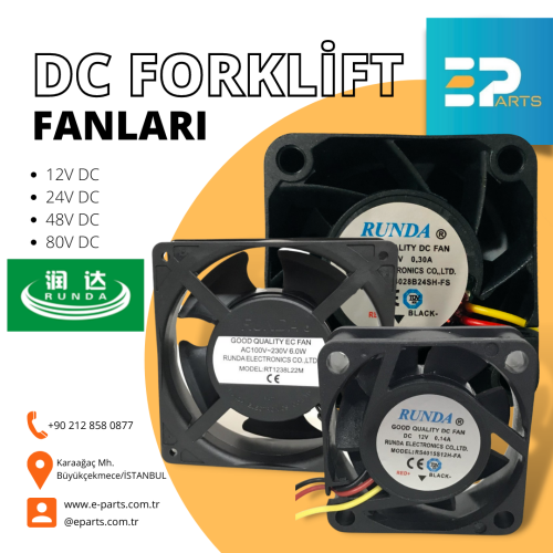 Runda Dc Fan RS4010S05H 40X40X10 5VDC 0.29A