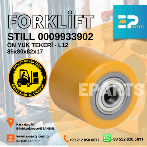 STILL 0009933902  ÖN YÜK TEKERİ - L12 85x80x82x17