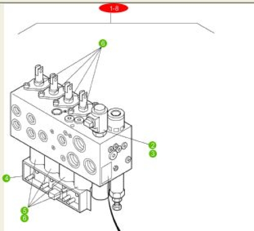 STILL 0534387  HYDRAULIC VALVE STD - VALF