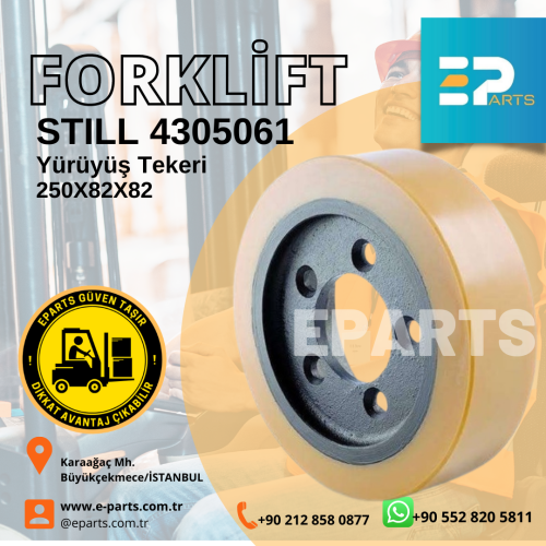STILL 4305061 Yürüyüş Tekeri 250X82X82
