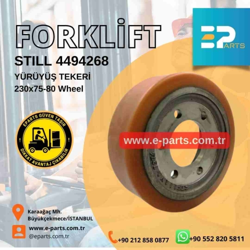 STILL 4494268 Forklift Whell Polyuretan