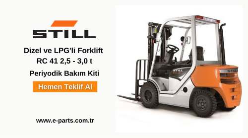 Still Dizel ve LPG'li Forklift RC 41 2,5 - 3,0 t Periyodik Bakım Kiti