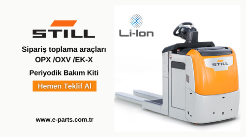 Still Sipariş toplama araçları OPX /OXV /EK-X  Periyodik Bakım Kiti