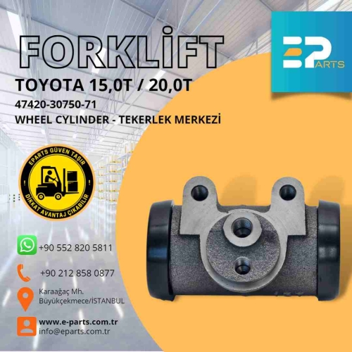 TOYOTA 47420-30750-71 Teker Fren Merkezi