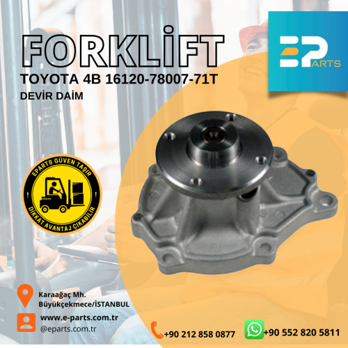 TOYOTA 4B 16120-78007-71T Devirdaim