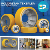 Poliüretan Transpalet Tekerleği - 70x60x20 mm
