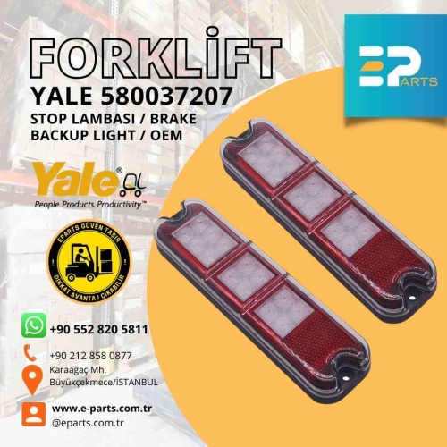 YALE 580037207 STOP LAMBASI / BRAKE BACKUP LIGHT / OEM