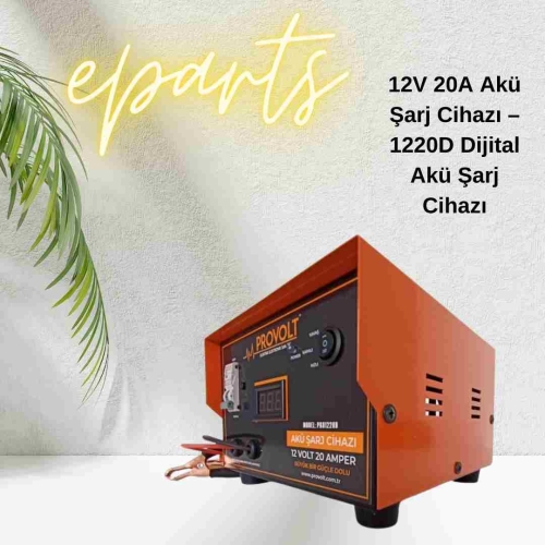 Forklift Akü 12V 20A - AKÜ ŞARJ CİHAZI DİJİTAL