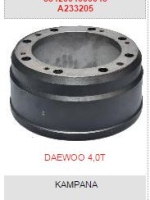 DAEWOO 4,0T KAMPANA
