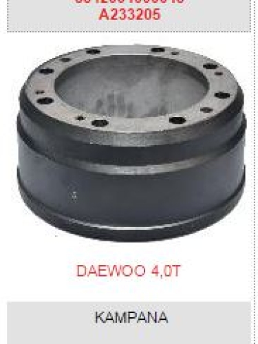 DAEWOO 4,0T KAMPANA