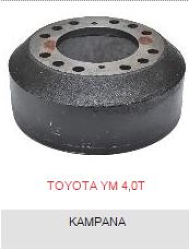 TOYOTA YM 4,0T KAMPANA