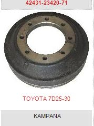42431-23420-71  TOYOTA 7D25-30 KAMPANA
