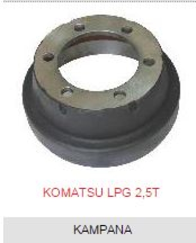 KOMATSU LPG 2,5T KAMPANA
