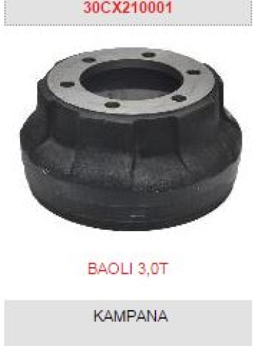 30CX210001  BAOLI 3,0T KAMPANA