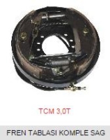 TCM 3,0T FREN TABLASI KOMPLE SAG