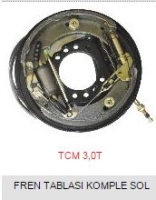 TCM 3,0T FREN TABLASI KOMPLE SOL