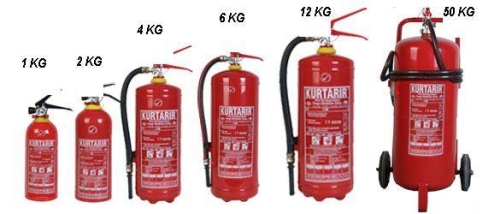 FORKLİFT YANGIN TÜPÜ 1 KG.