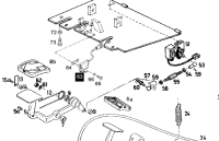 Linde Forklift 0009733033 El Freni Microswitch Anahtar