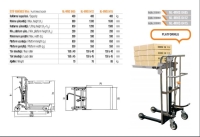 NETLİFT NL-MMS 0485 Manuel İstif Makinesi