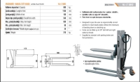 NETLİFT NL-LT 0892 Manuel İstif Makinesi