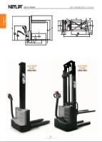 NETLİFT NL-ES 1016 SM Yaya Kumandalı İstif Makinesi