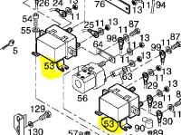 Linde 0009763547 Yürüyüş Kontaktör 48V