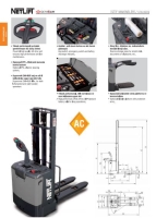 NETLİFT NLPPS 1534 AC Yaya Kumandalı İstif Makinesi