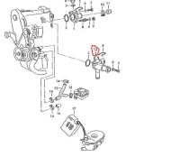 LİNDE VW068121132 VW MOTOR SU FLANŞI