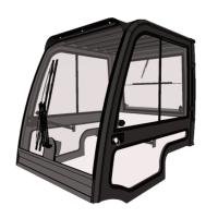Tailift Forklift Kabin Camı