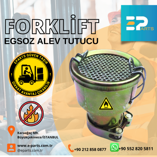 Yale Forklift Egsoz Alev Tutucu