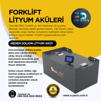 48V Forklift Lityum Akü