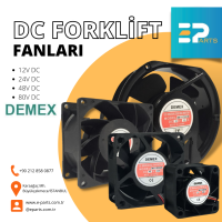 Demex Dc Fan Y-Y17251H12B 172X150X51 12VDC 1A