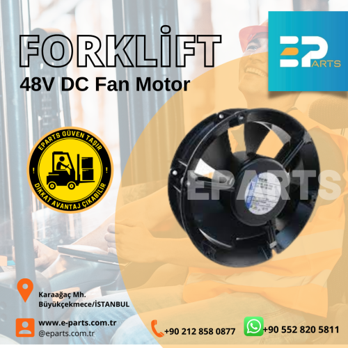Forklift Fan 48V DC