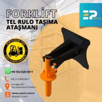 Forklift Tel Rulo Taşıma Ataşmanı