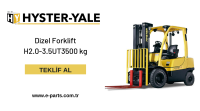 Hyster Dizel Forklift H2.0-3.5UT 3500 kg Periyodik Bakım Kiti