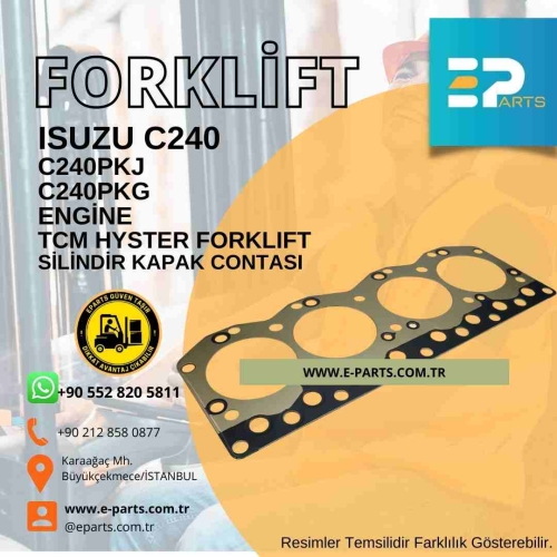 Isuzu C240 C240PKJ C240PKG Engine TCM HYSTER FORKLIFT